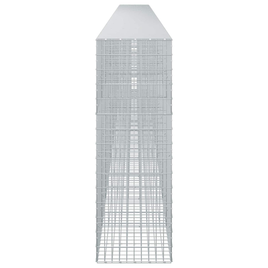 vidaXL Gabion z drutu 3,5 mm i siatką 5x10 cm 1050x50x150 cm