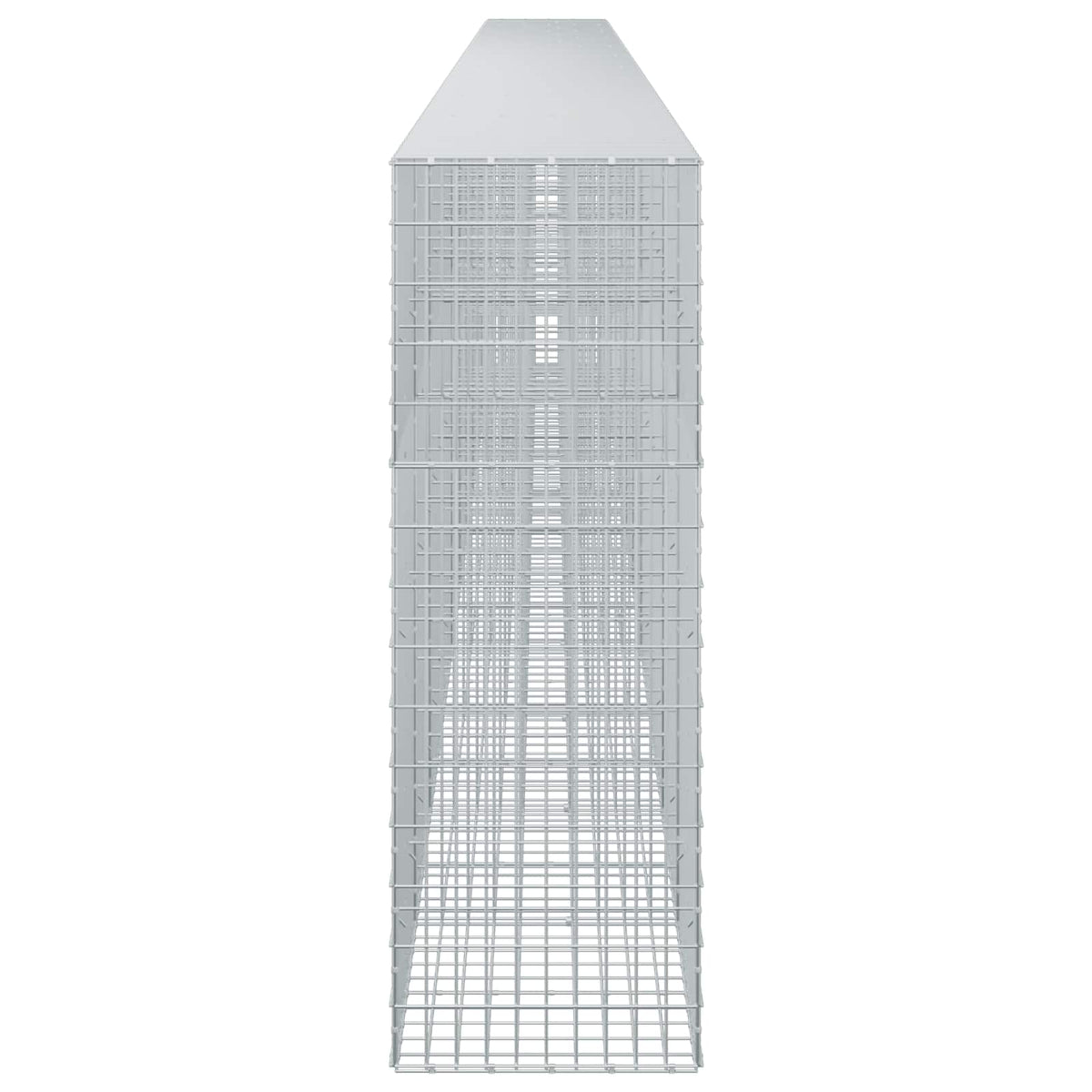 vidaXL Gabion z drutu 3,5 mm i siatką 5x10 cm 1050x50x150 cm