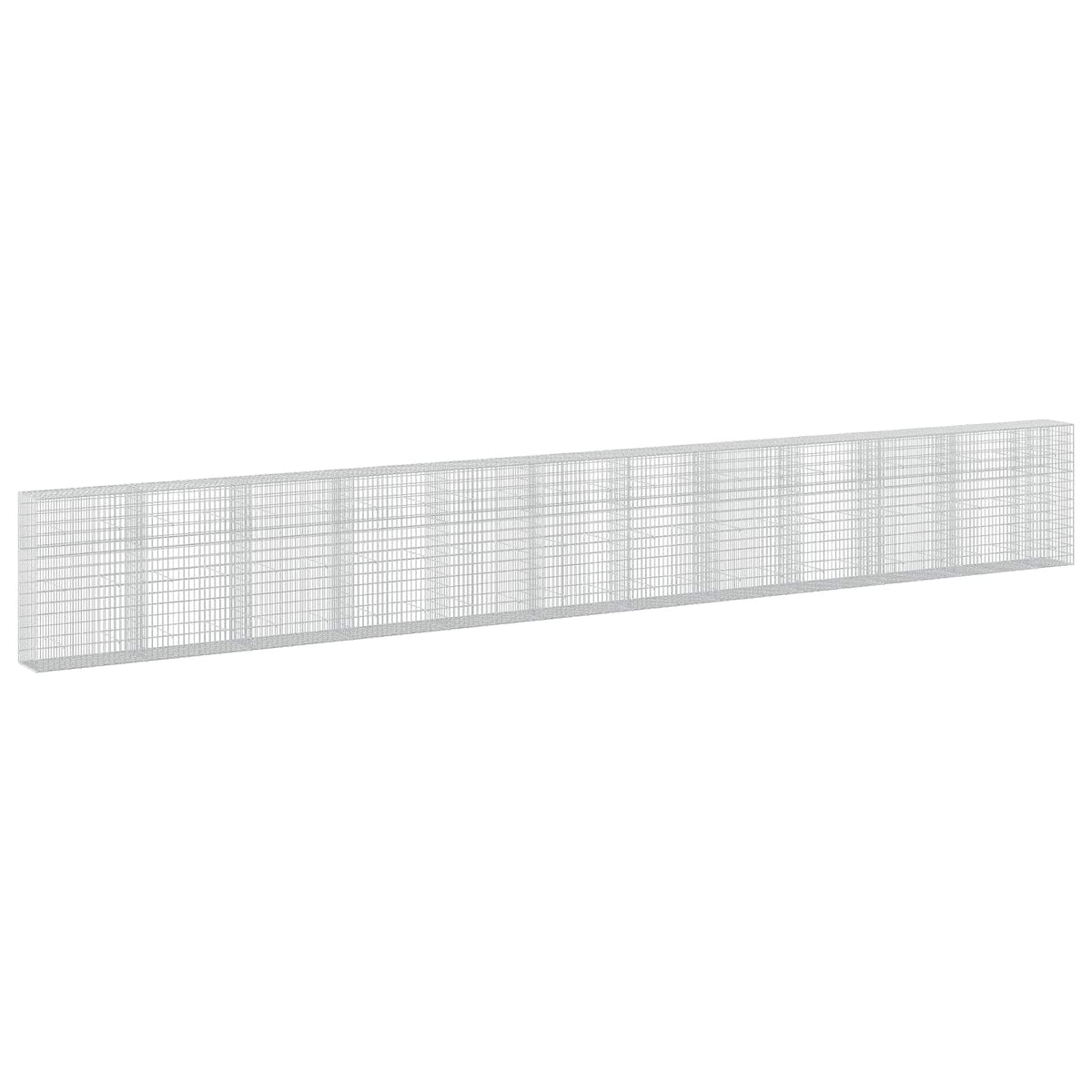 vidaXL Gabion z drutu 3,5 mm i siatką 5x10 cm 1150x50x150 cm