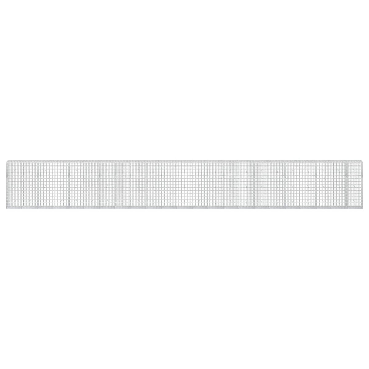 vidaXL Gabion z drutu 3,5 mm i siatką 5x10 cm 1150x50x150 cm