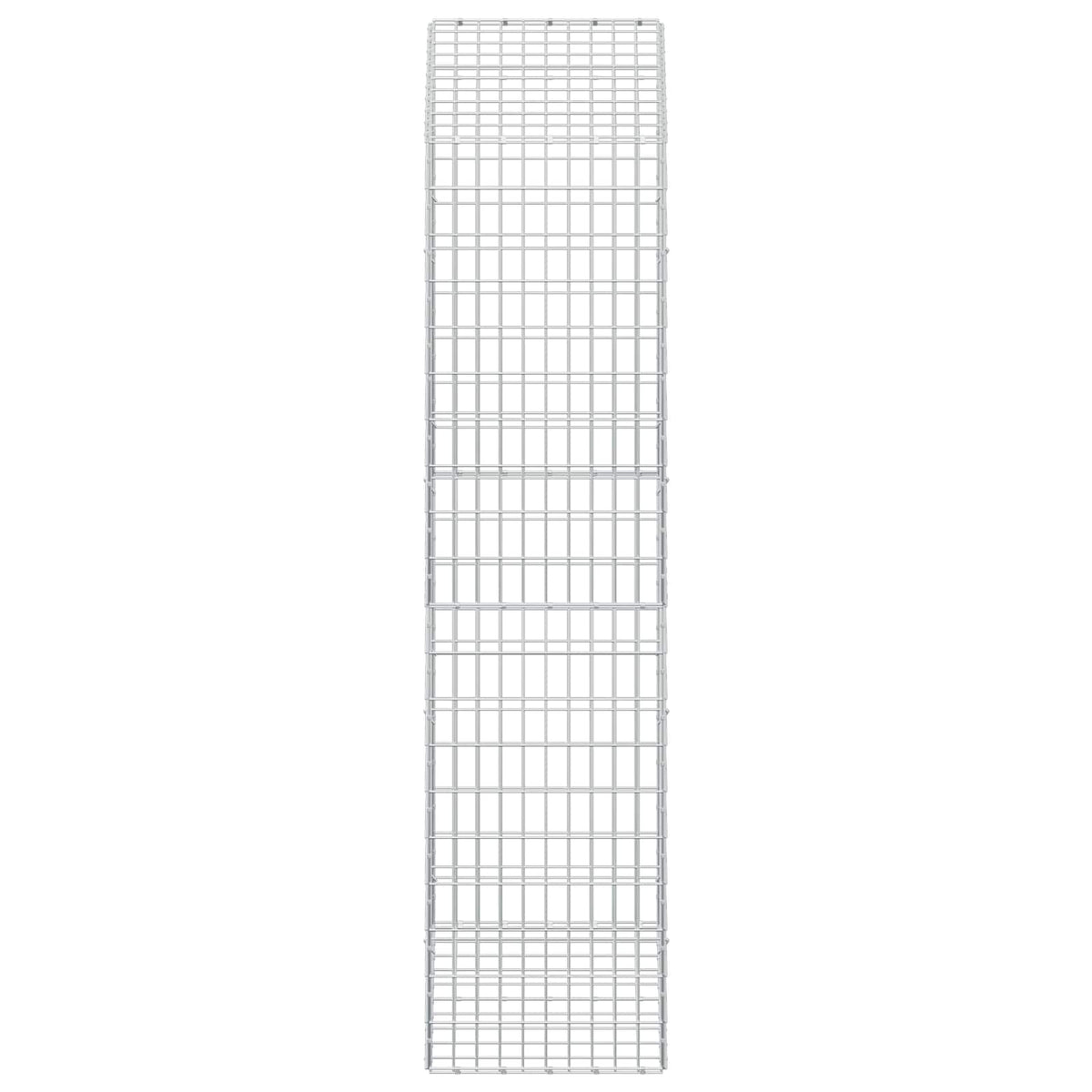 vidaXL Gabion z drutu 3,5 mm i siatką 5x10 cm 100x50x200 cm