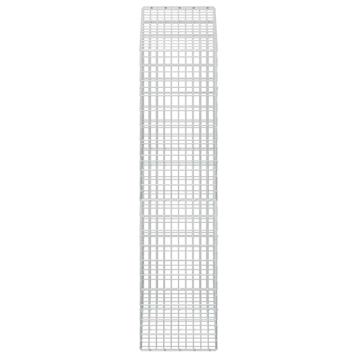 vidaXL Gabion z drutu 3,5 mm i siatką 5x10 cm 150x50x200 cm