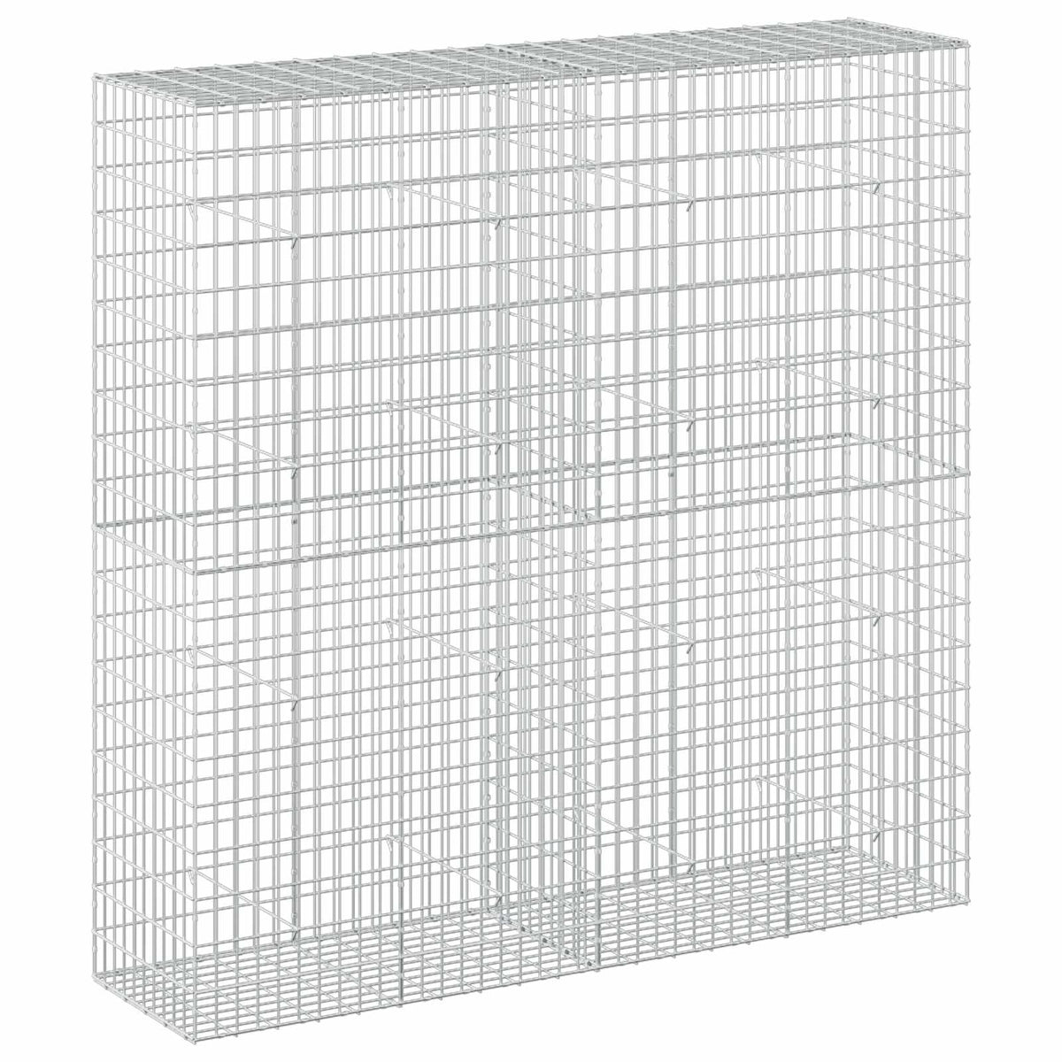vidaXL Gabion z drutu 3,5 mm i siatką 5x10 cm 200x50x200 cm