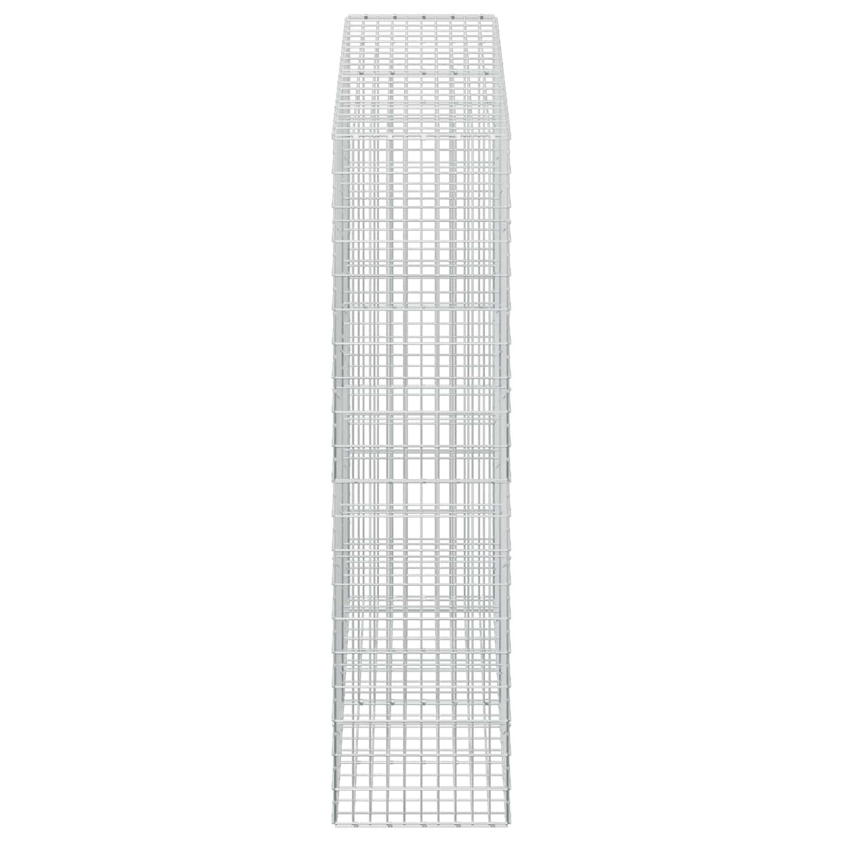 vidaXL Gabion z drutu 3,5 mm i siatką 5x10 cm 200x50x200 cm