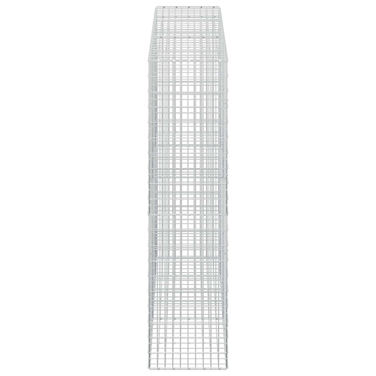 vidaXL Gabion z drutu 3,5 mm i siatką 5x10 cm 250x50x200 cm