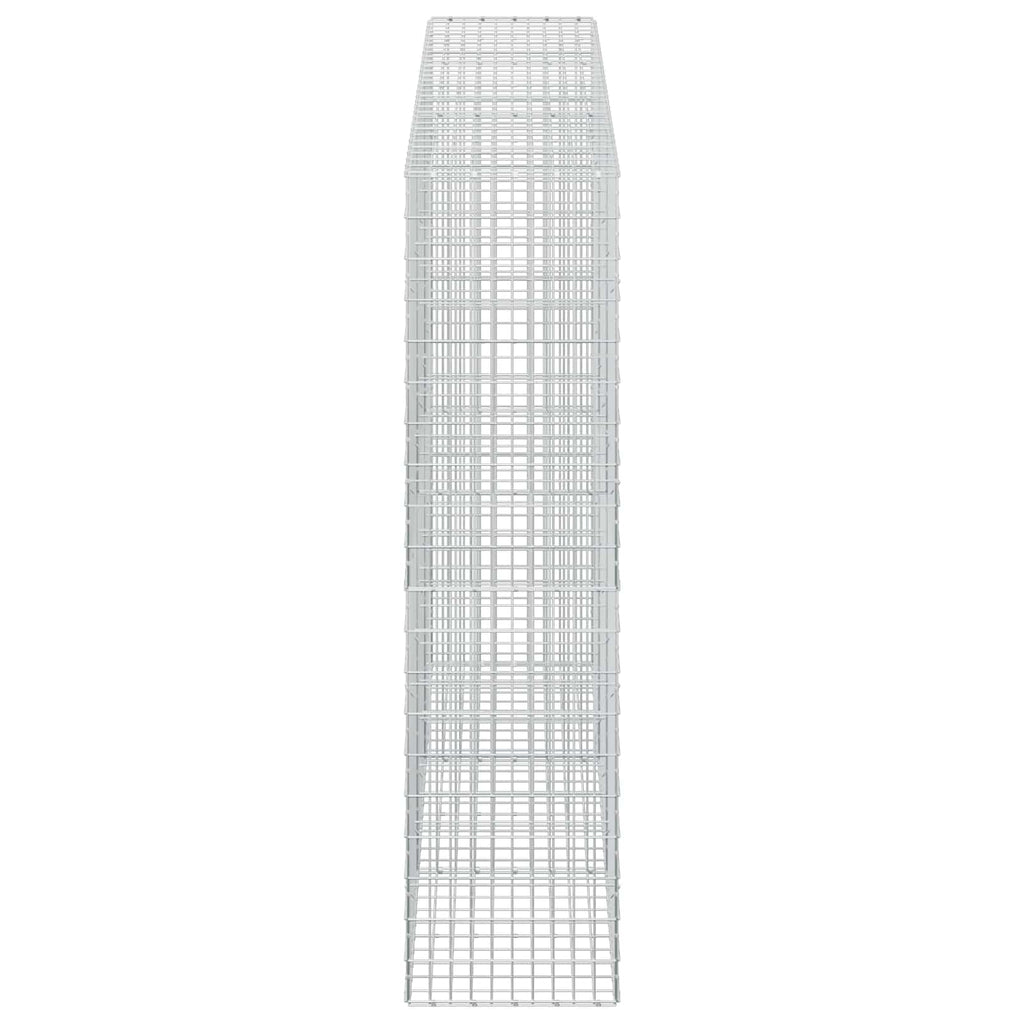 vidaXL Gabion z drutu 3,5 mm i siatką 5x10 cm 300x50x200 cm