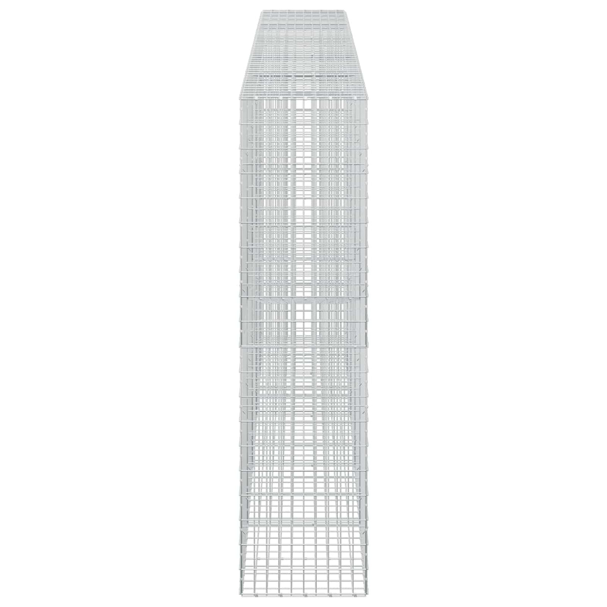 vidaXL Gabion z drutu 3,5 mm i siatką 5x10 cm 500x50x200 cm