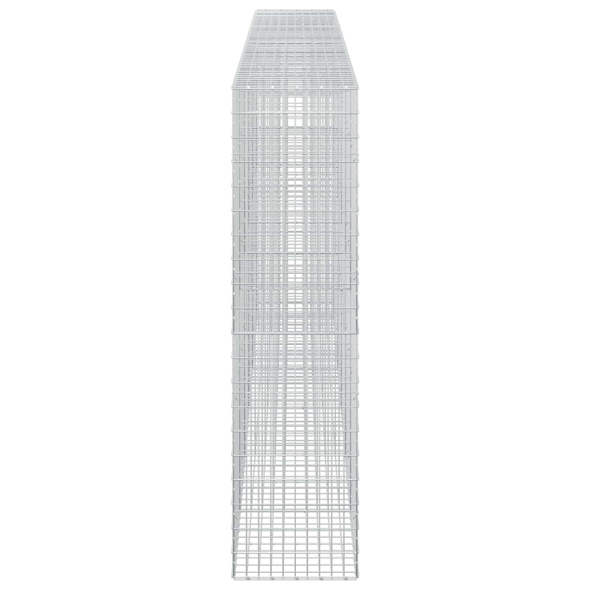 vidaXL Gabion z drutu 3,5 mm i siatką 5x10 cm 550x50x200 cm