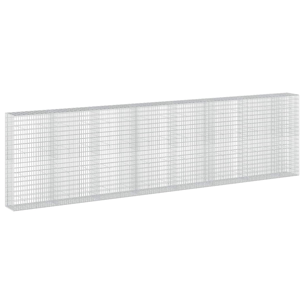 vidaXL Gabion z drutu 3,5 mm i siatką 5x10 cm 750x50x200 cm