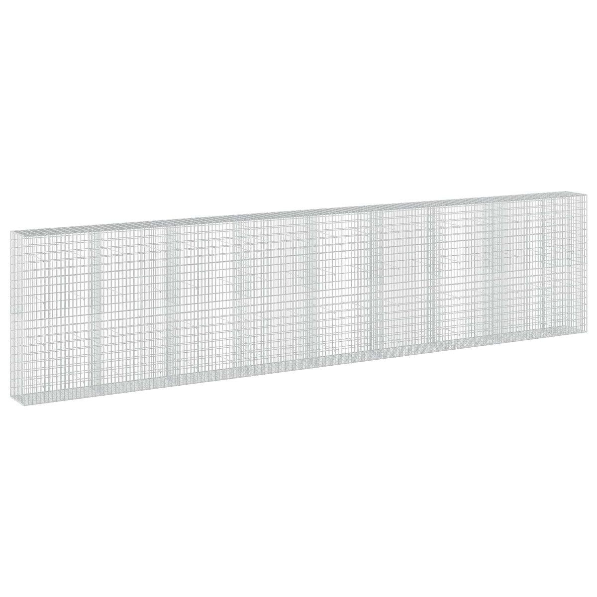 vidaXL Gabion z drutu 3,5 mm i siatką 5x10 cm 850x50x200 cm