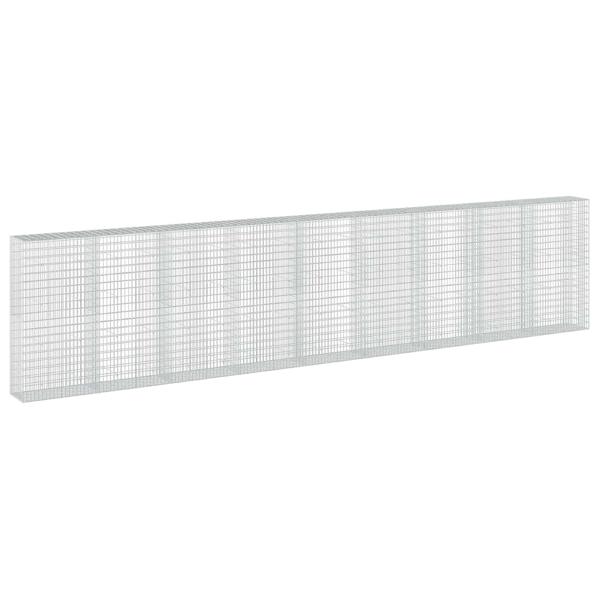 vidaXL Gabion z drutu 3,5 mm i siatką 5x10 cm 900x50x200 cm