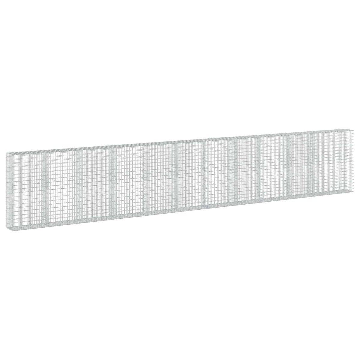 vidaXL Gabion z drutu 3,5 mm i siatką 5x10 cm 1150x50x200 cm