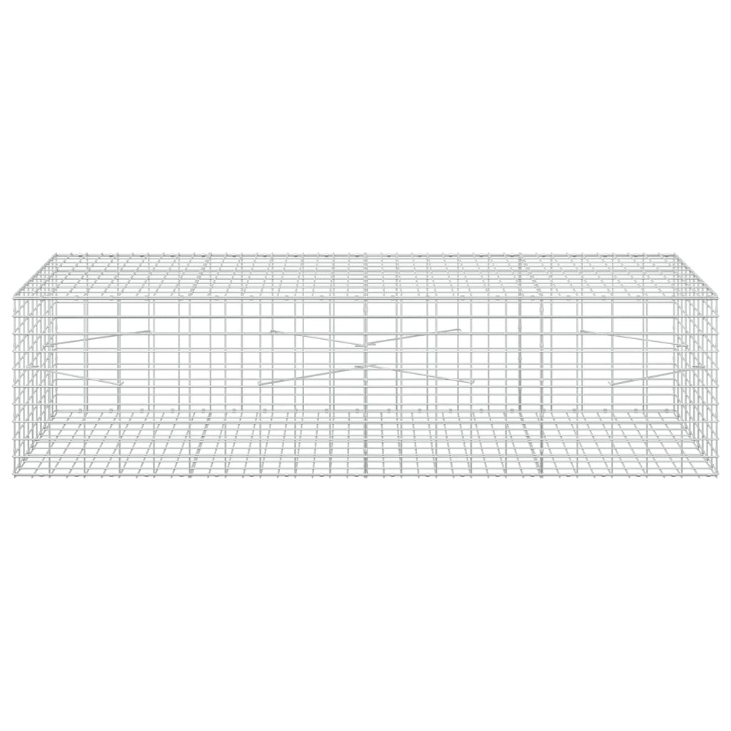vidaXL Gabion z drutu 3,5 mm i siatką 5x10 cm 200x100x50 cm