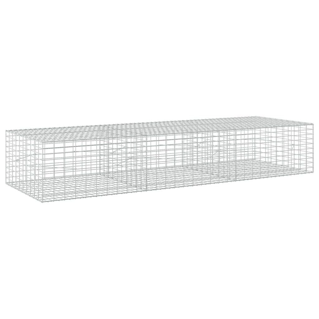 vidaXL Gabion z drutu 3,5 mm i siatką 5x10 cm 300x100x50 cm