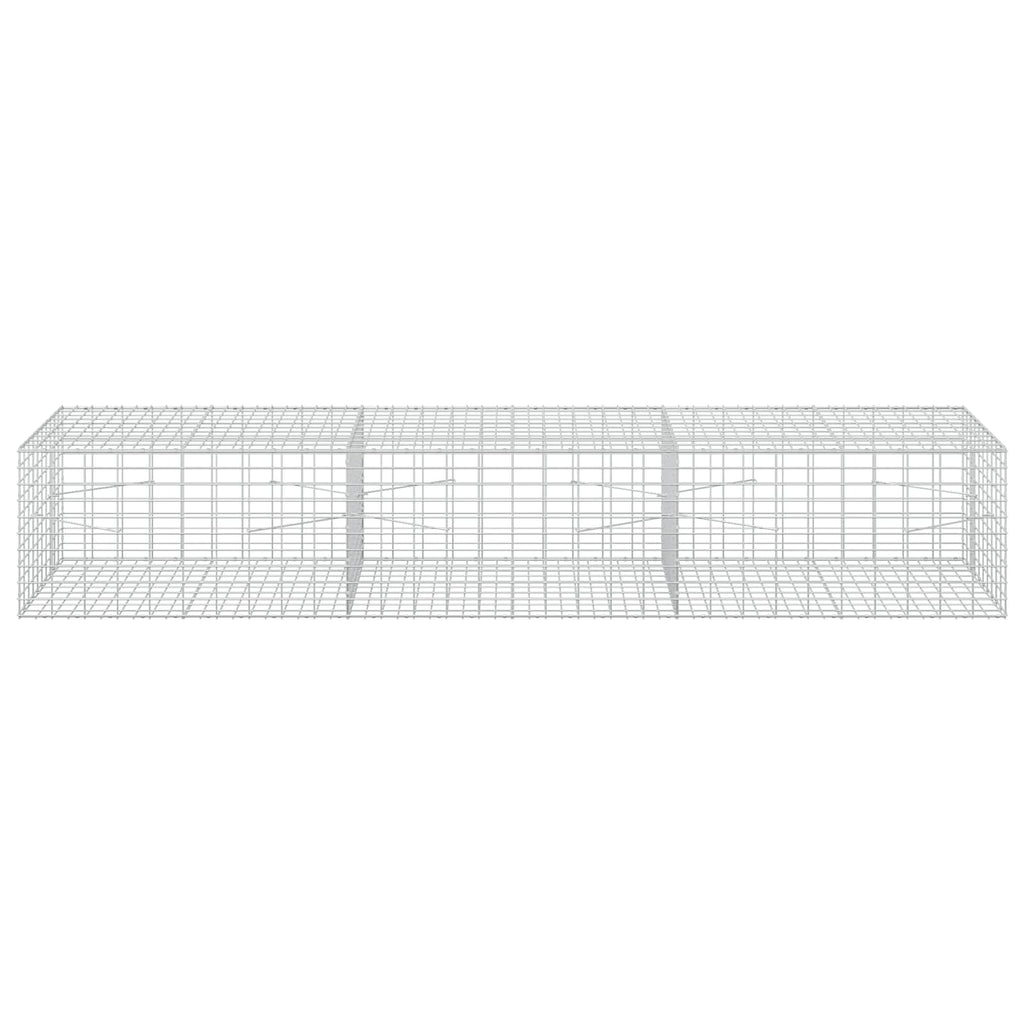 vidaXL Gabion z drutu 3,5 mm i siatką 5x10 cm 300x100x50 cm