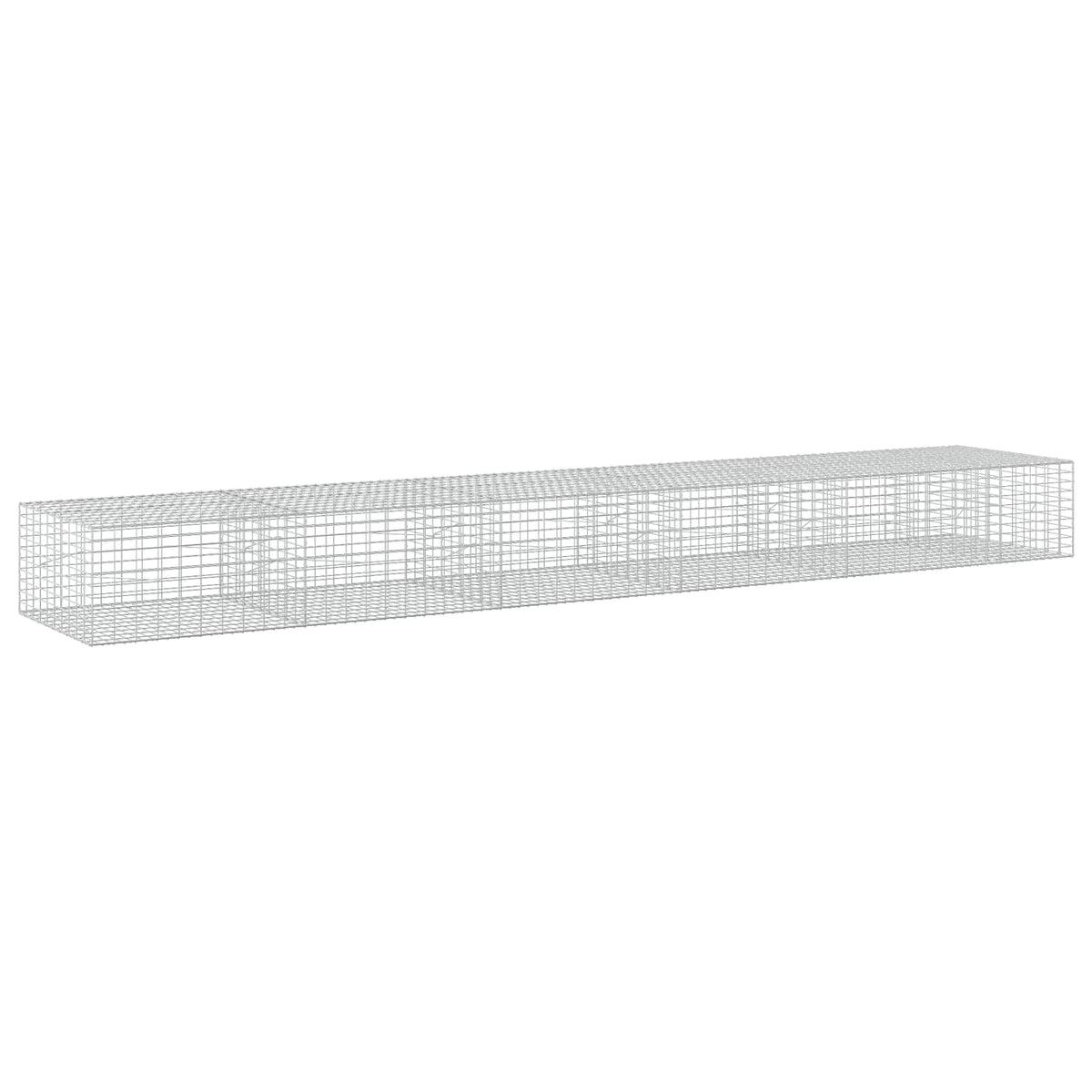 vidaXL Gabion z drutu 3,5 mm i siatką 5x10 cm 550x100x50 cm