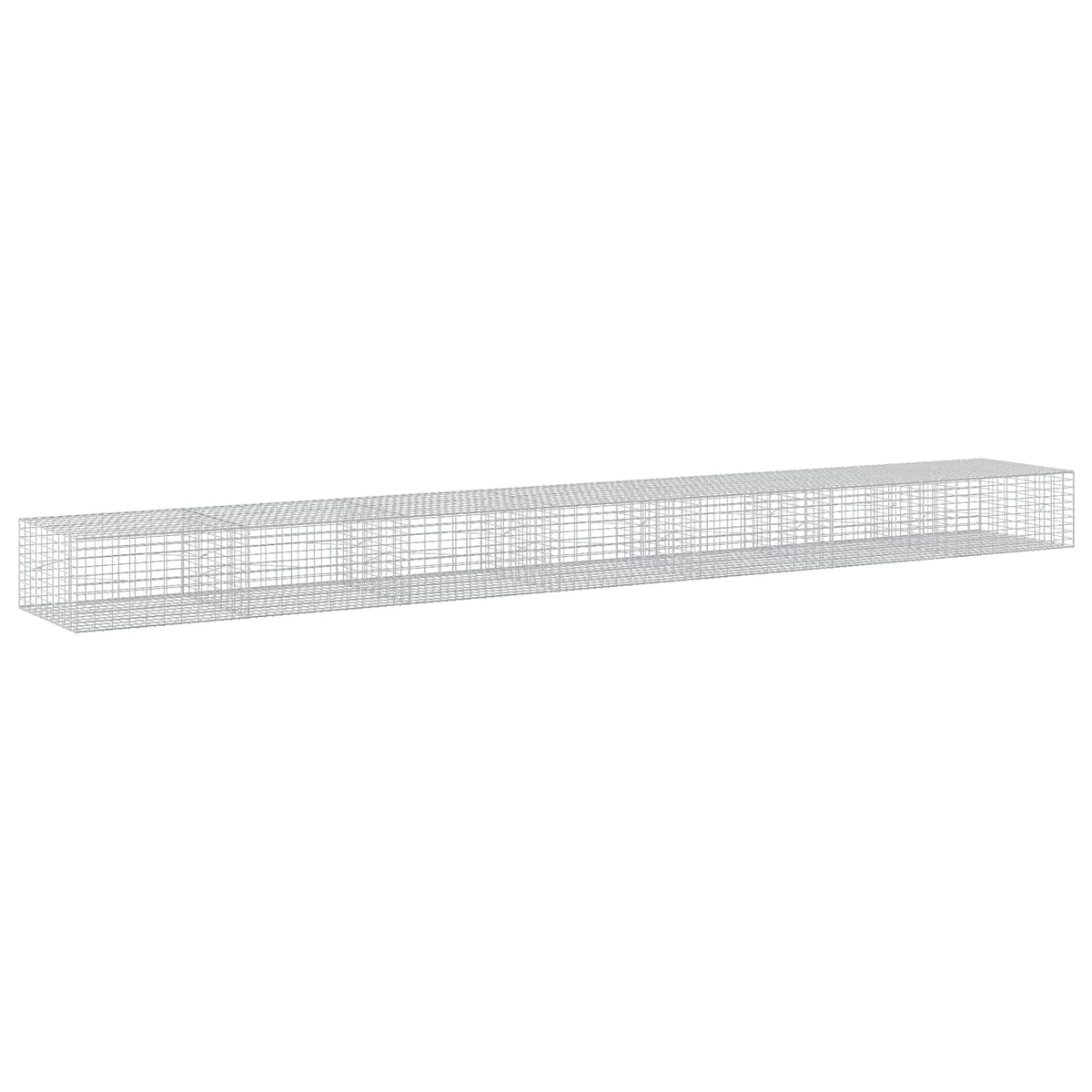 vidaXL Gabion z drutu 3,5 mm i siatką 5x10 cm 700x100x50 cm