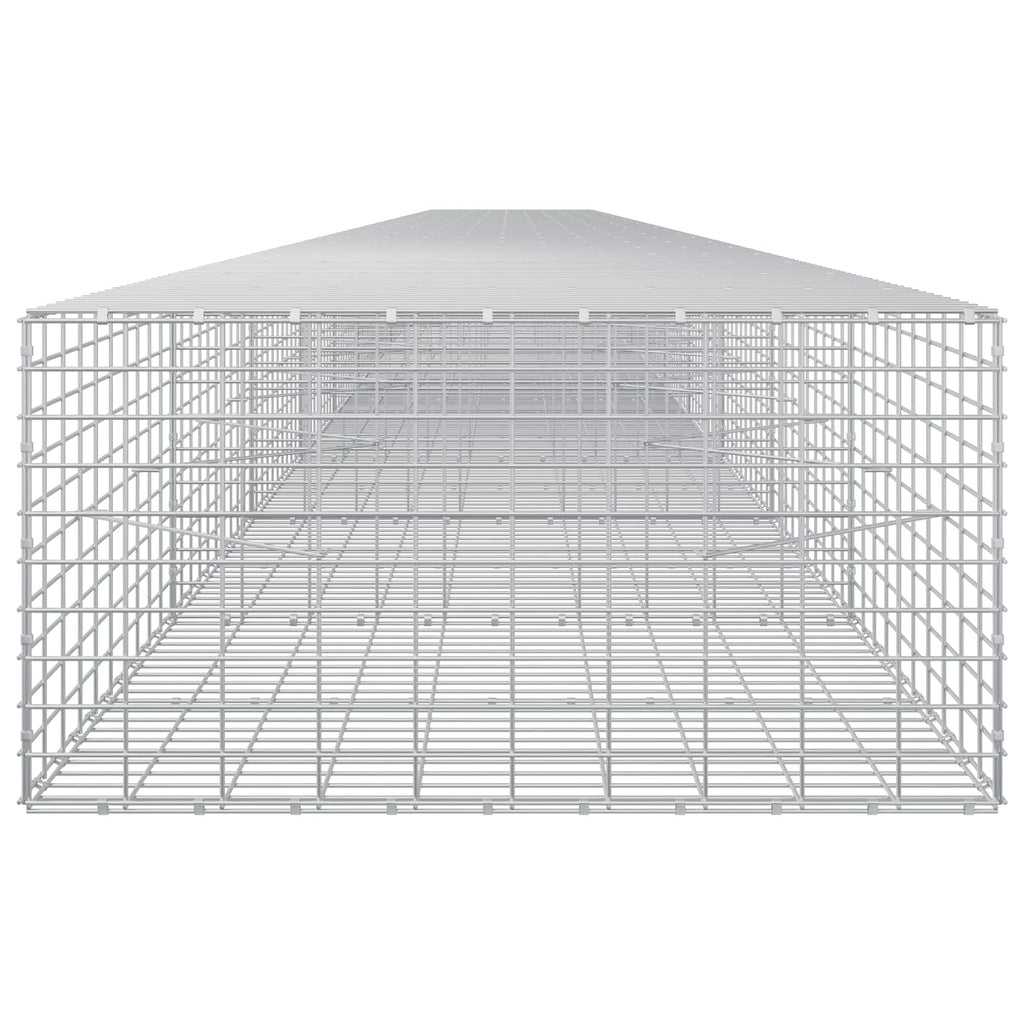 vidaXL Gabion z drutu 3,5 mm i siatką 5x10 cm 1150x100x50 cm