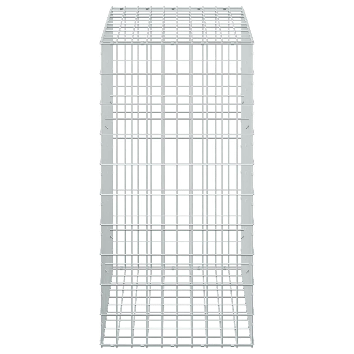 vidaXL Gabion z drutu 3,5 mm i siatką 5x10 cm 50x100x100 cm