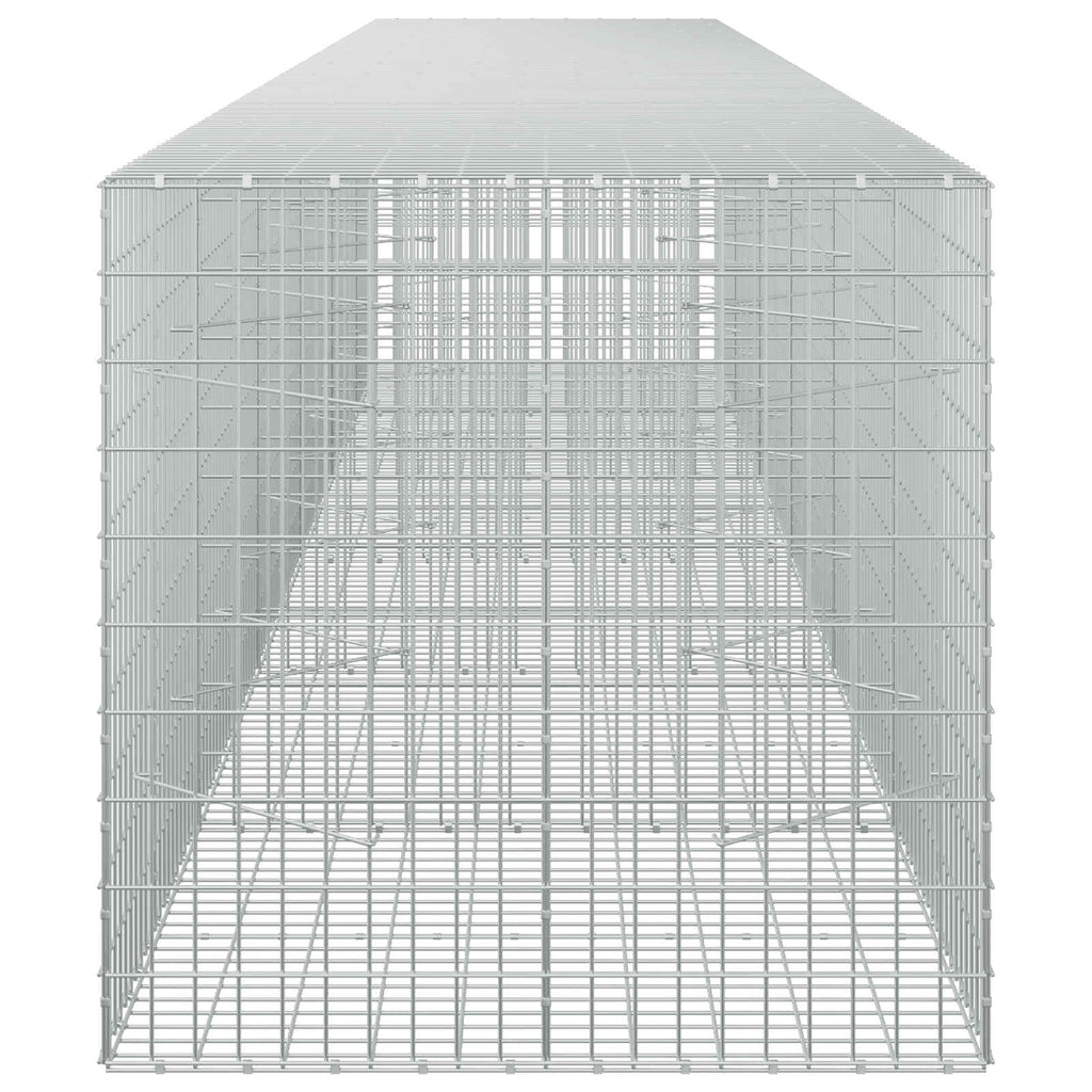 vidaXL Gabion z drutu 3,5 mm i siatką 5x10 cm 600x100x100 cm