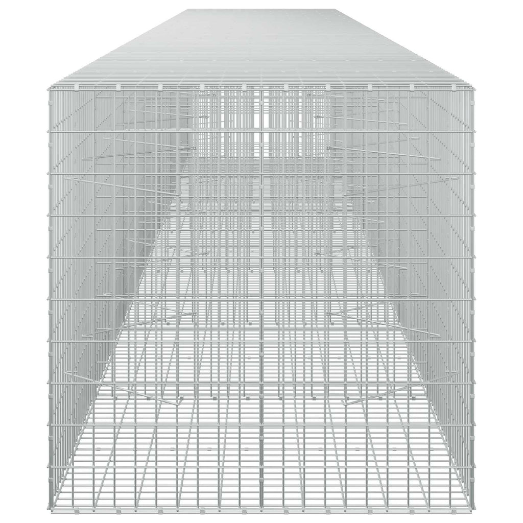 vidaXL Gabion z drutu 3,5 mm i siatką 5x10 cm 700x100x100 cm