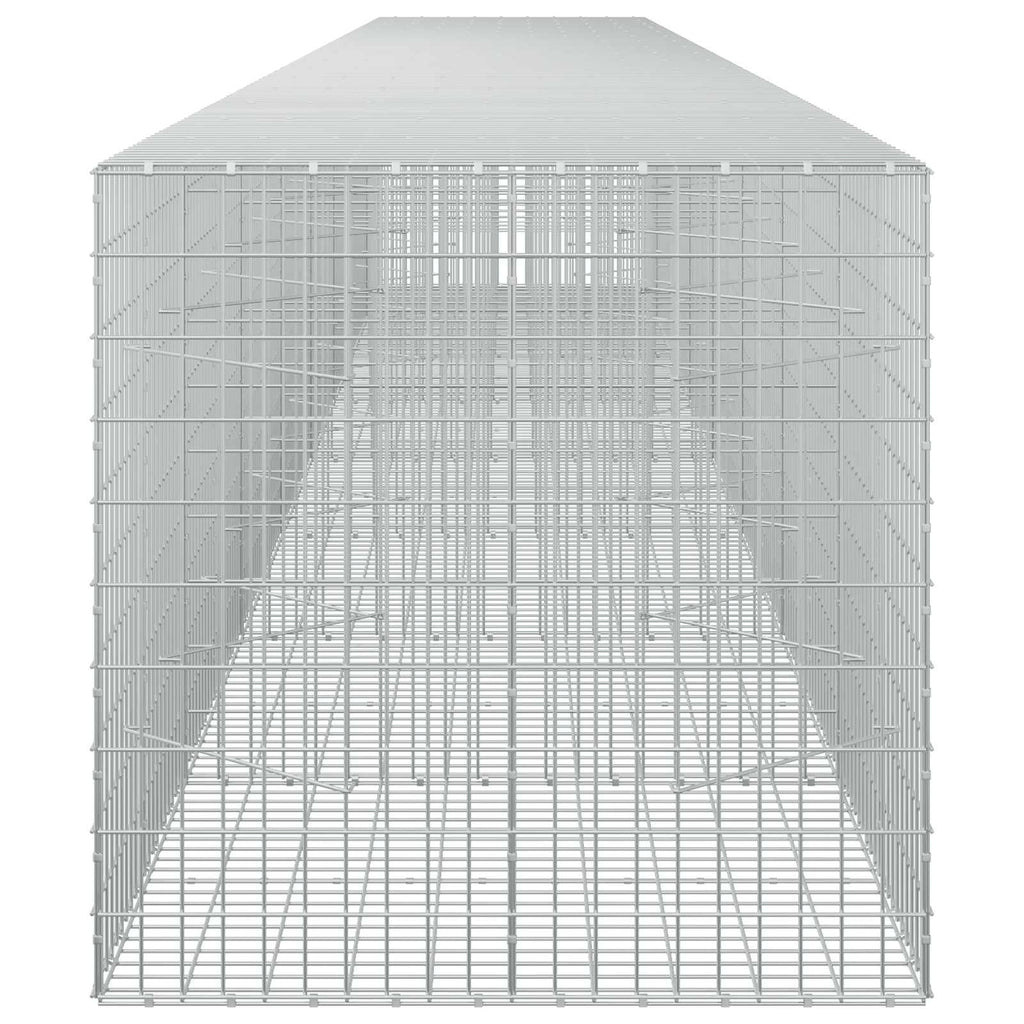vidaXL Gabion z drutu 3,5 mm i siatką 5x10 cm 800x100x100 cm