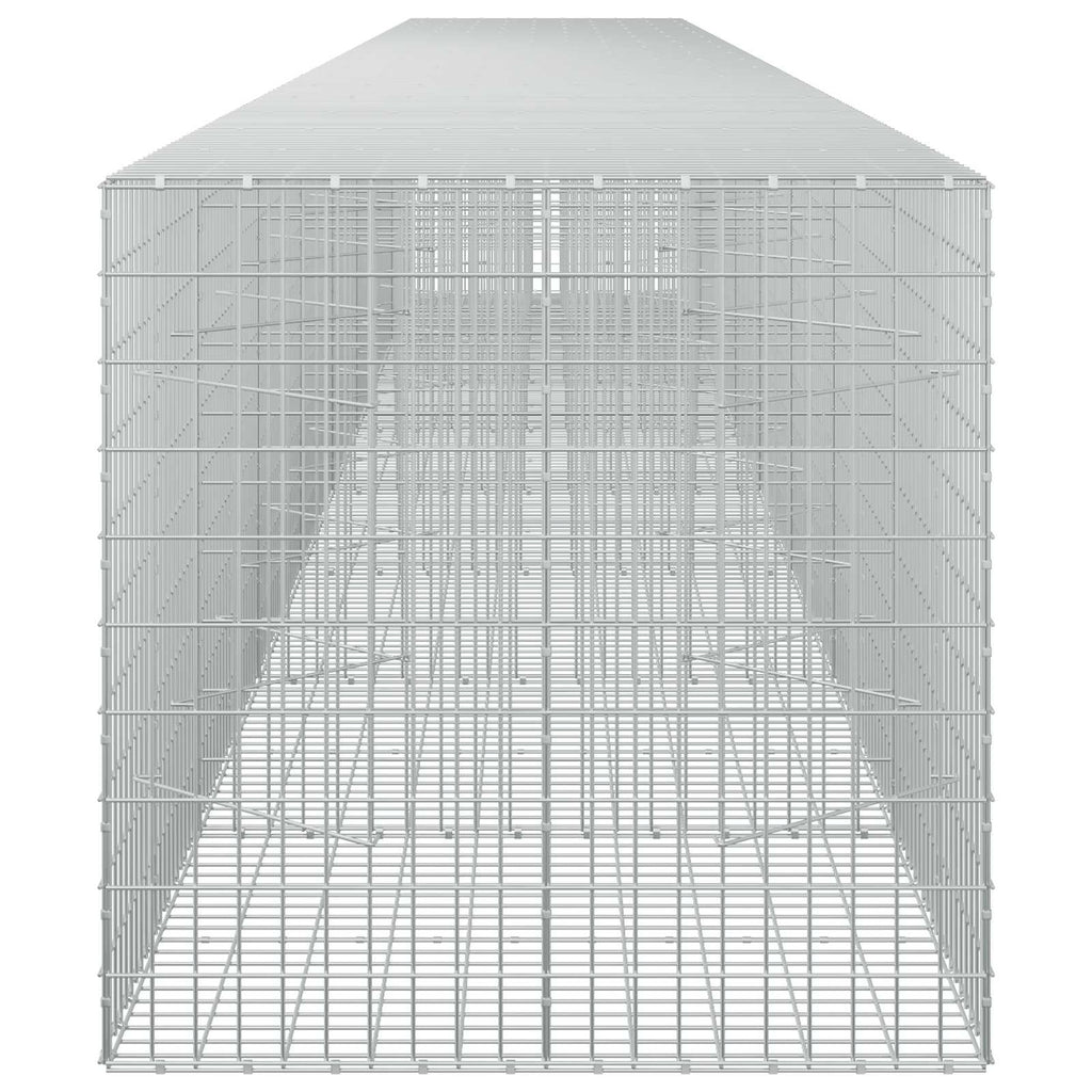 vidaXL Gabion z drutu 3,5 mm i siatką 5x10 cm 850x100x100 cm