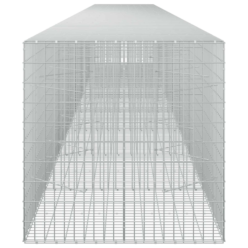 vidaXL Gabion z drutu 3,5 mm i siatką 5x10 cm 900x100x100 cm