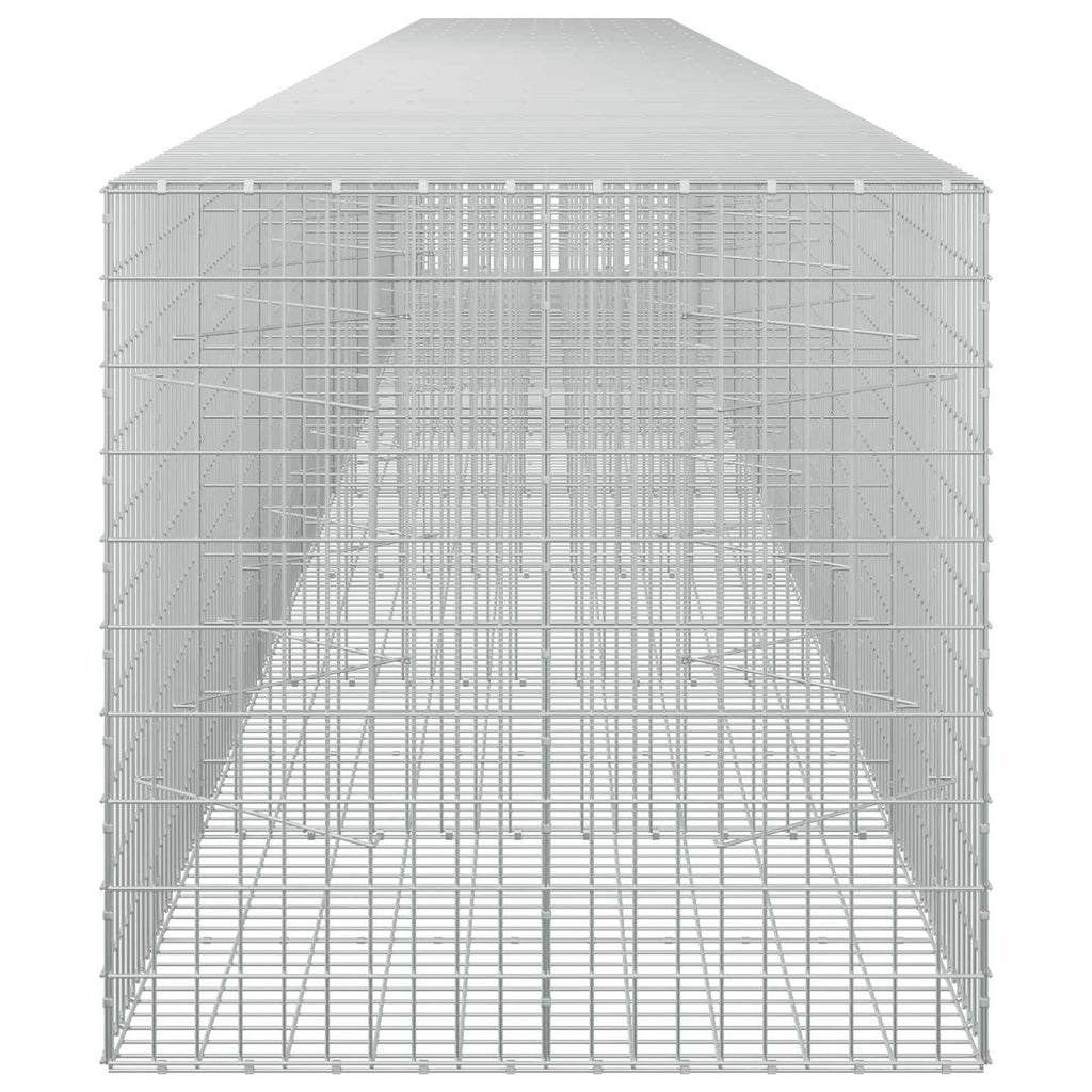 vidaXL Gabion z drutu 3,5 mm i siatką 5x10 cm 950x100x100 cm