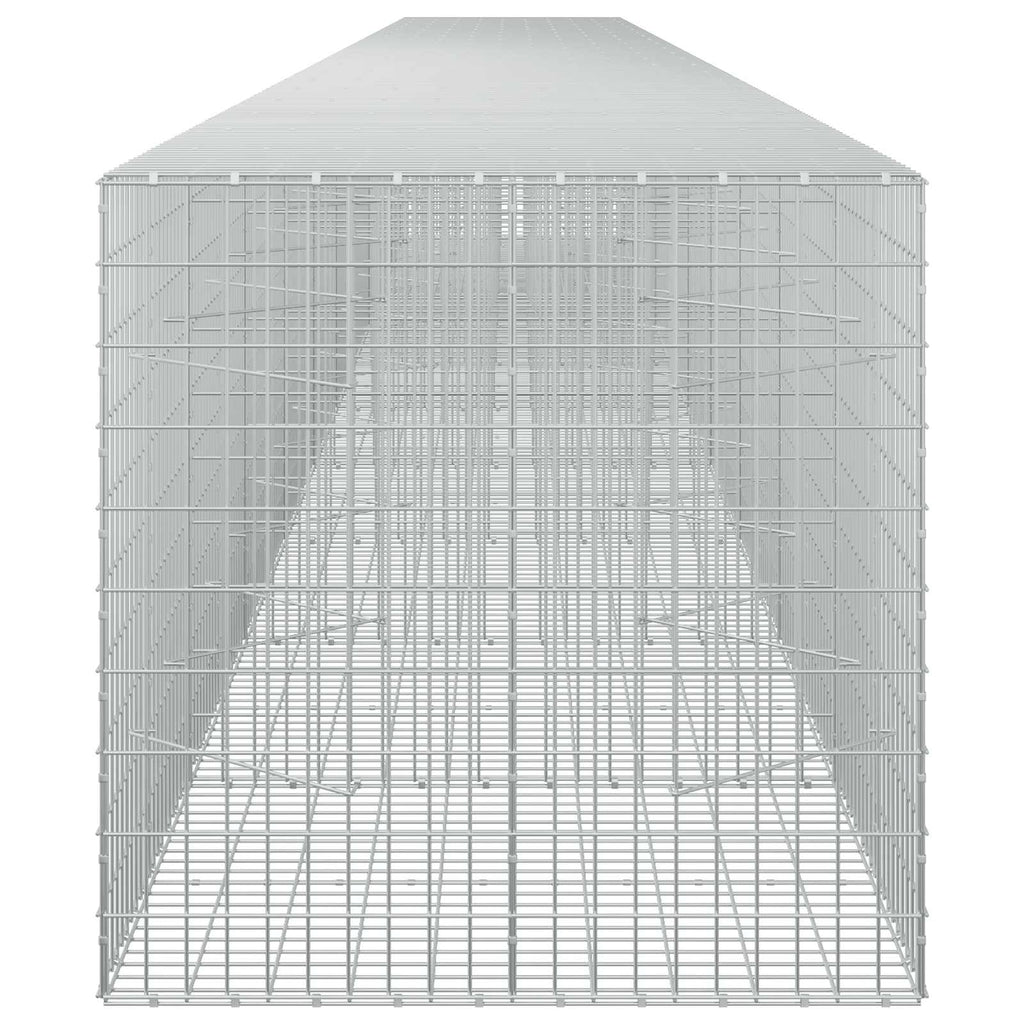vidaXL Gabion z drutu 3,5 mm i siatką 5x10 cm 1050x100x100 cm