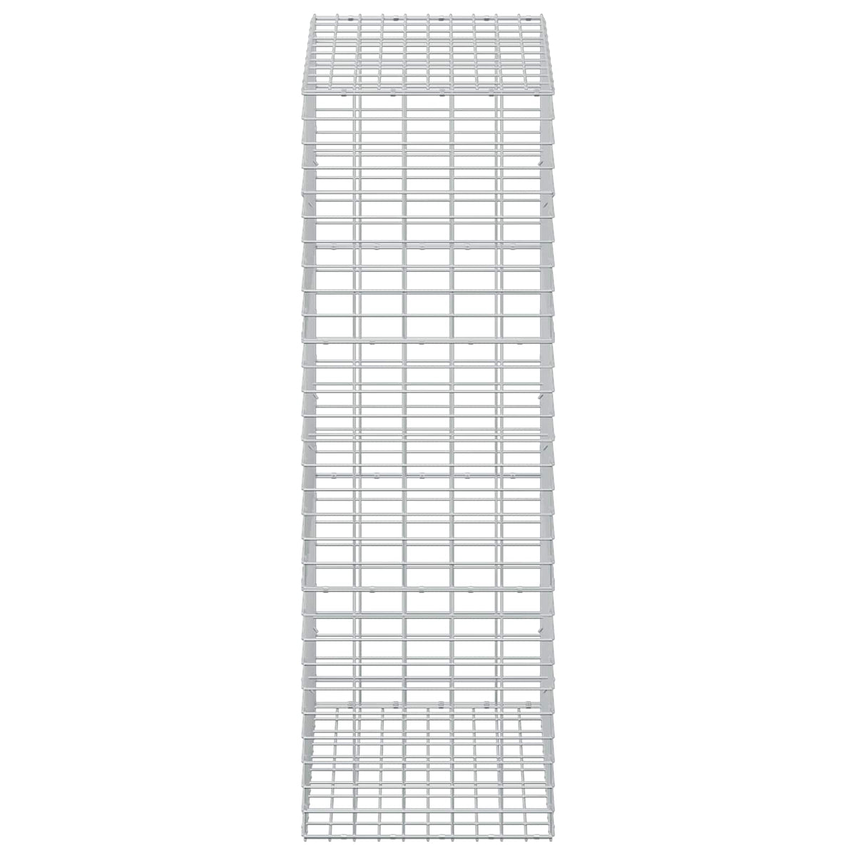 vidaXL Gabion z drutu 3,5 mm i siatką 5x10 cm 50x100x150 cm