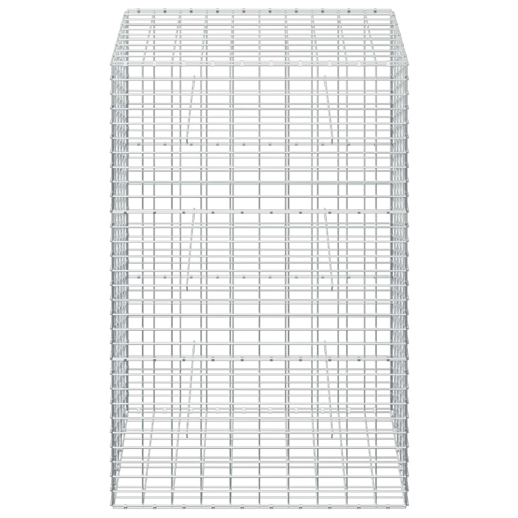 vidaXL Gabion z drutu 3,5 mm i siatką 5x10 cm 50x100x150 cm