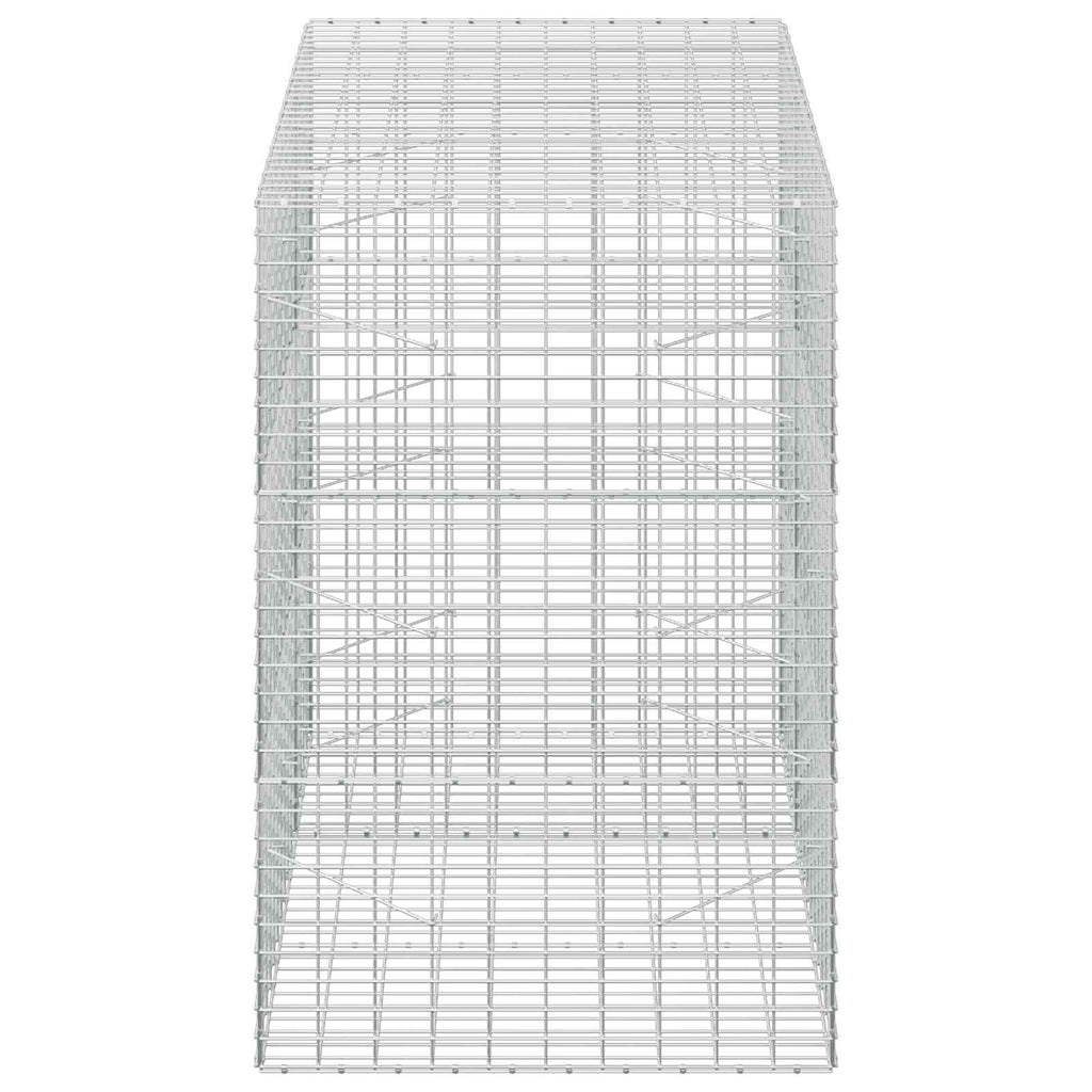 vidaXL Gabion z drutu 3,5 mm i siatką 5x10 cm 150x100x150 cm