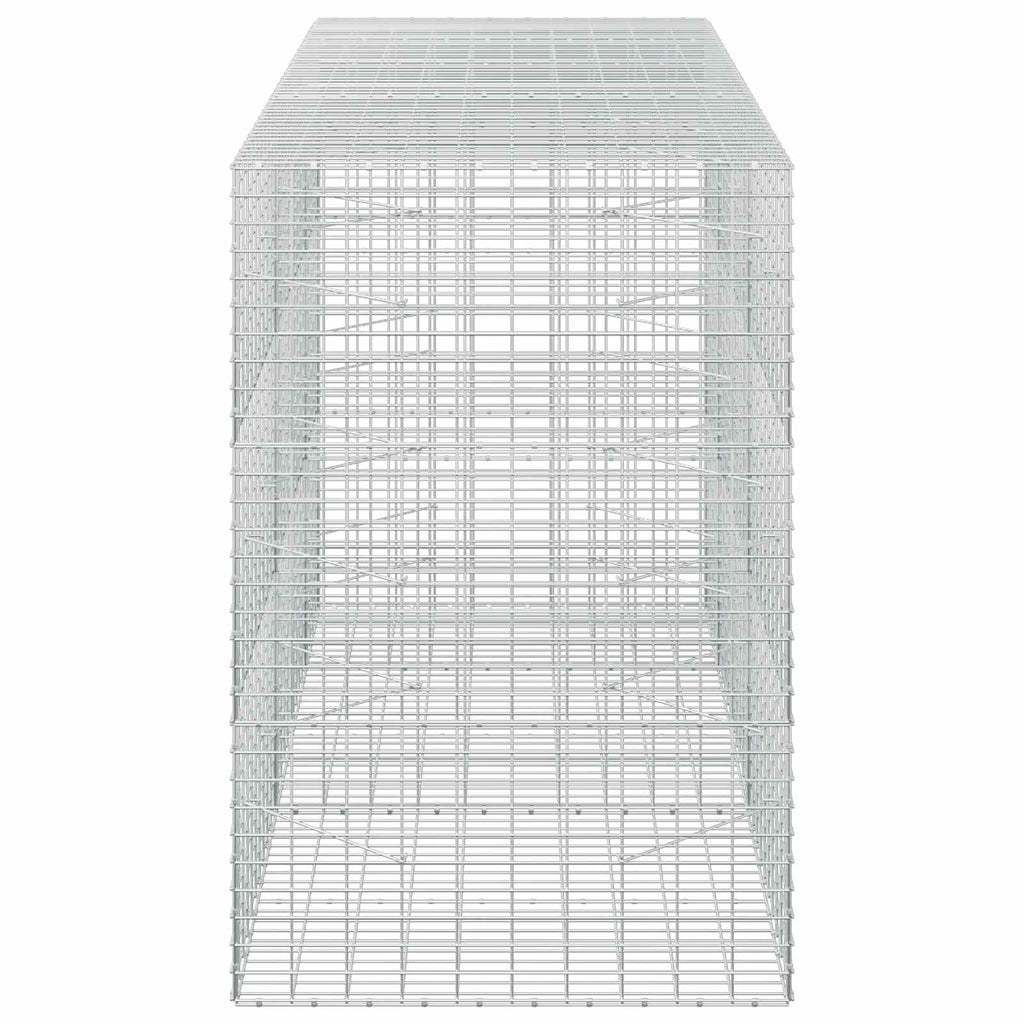 vidaXL Gabion z drutu 3,5 mm i siatką 5x10 cm 250x100x150 cm