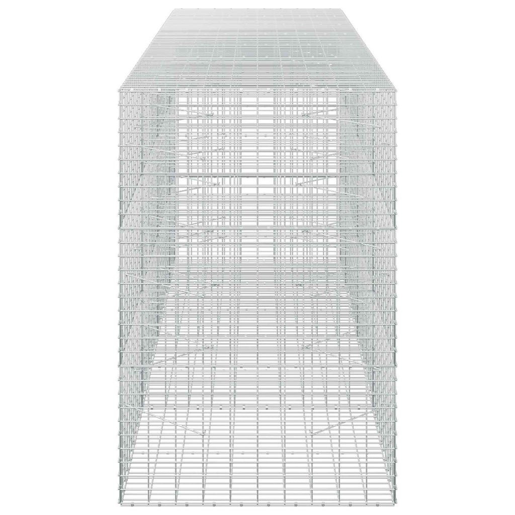 vidaXL Gabion z drutu 3,5 mm i siatką 5x10 cm 350x100x150 cm