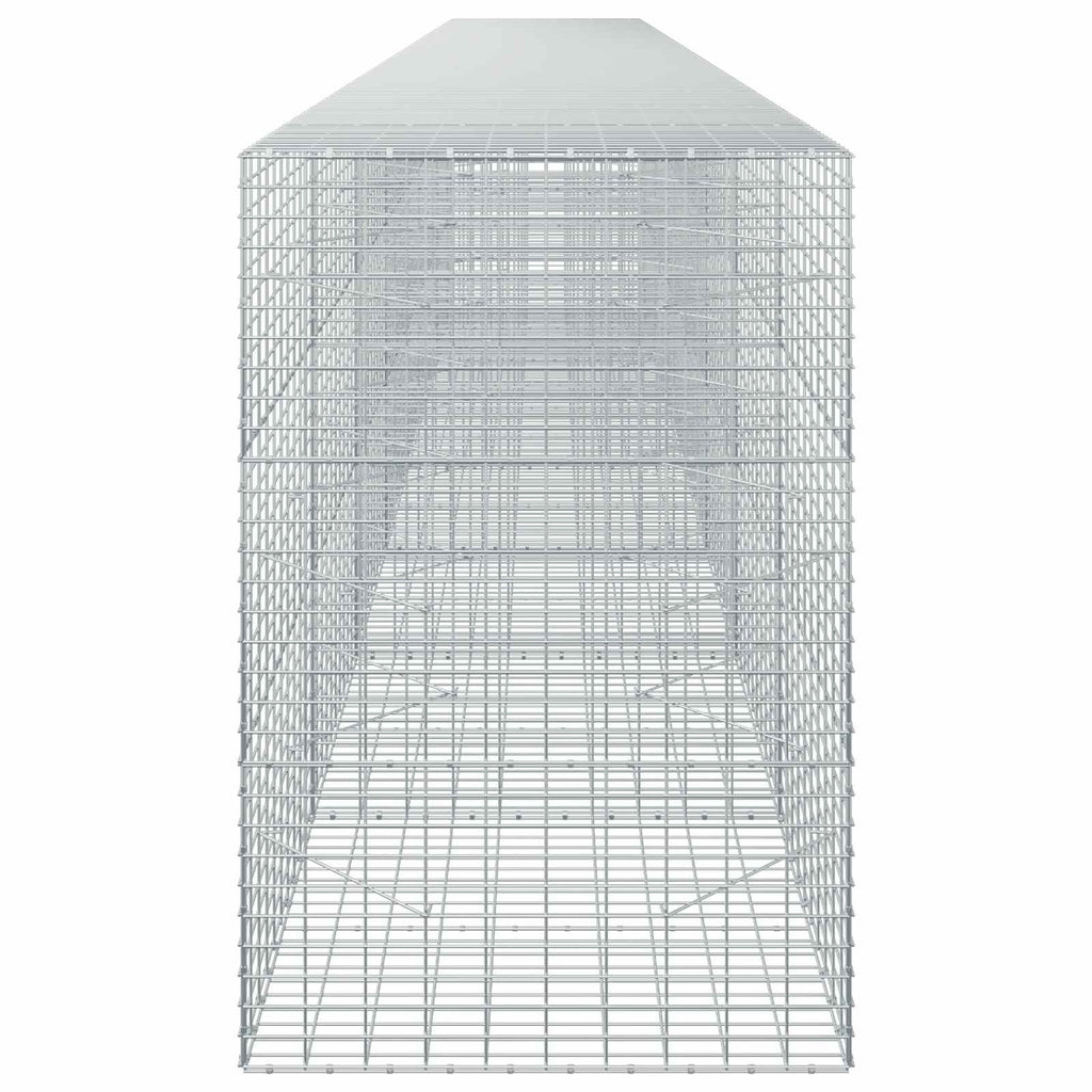 vidaXL Gabion z drutu 3,5 mm i siatką 5x10 cm 750x100x150 cm