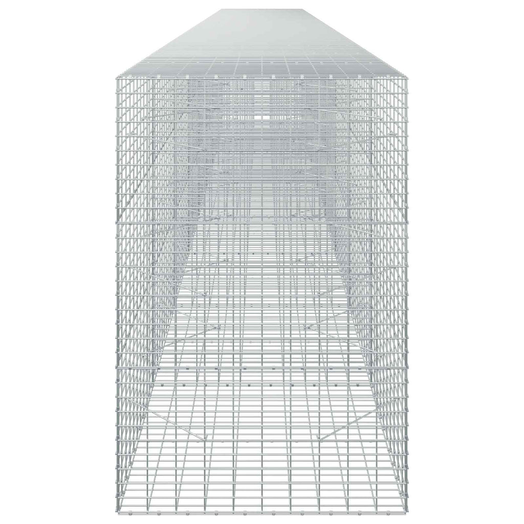 vidaXL Gabion z drutu 3,5 mm i siatką 5x10 cm 800x100x150 cm