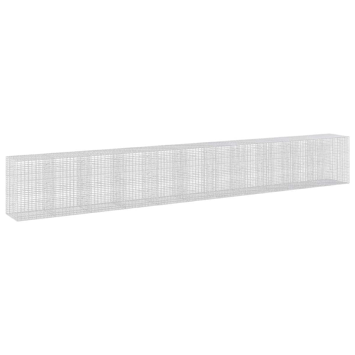 vidaXL Gabion z drutu 3,5 mm i siatką 5x10 cm 1100x100x150 cm