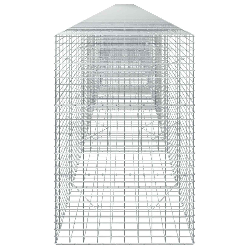 vidaXL Gabion z drutu 3,5 mm i siatką 5x10 cm 1100x100x150 cm
