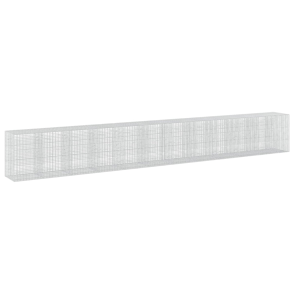 vidaXL Gabion z drutu 3,5 mm i siatką 5x10 cm 1150x100x150 cm