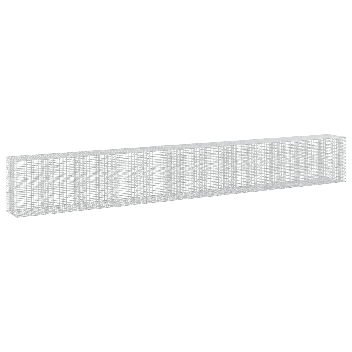 vidaXL Gabion z drutu 3,5 mm i siatką 5x10 cm 1150x100x150 cm
