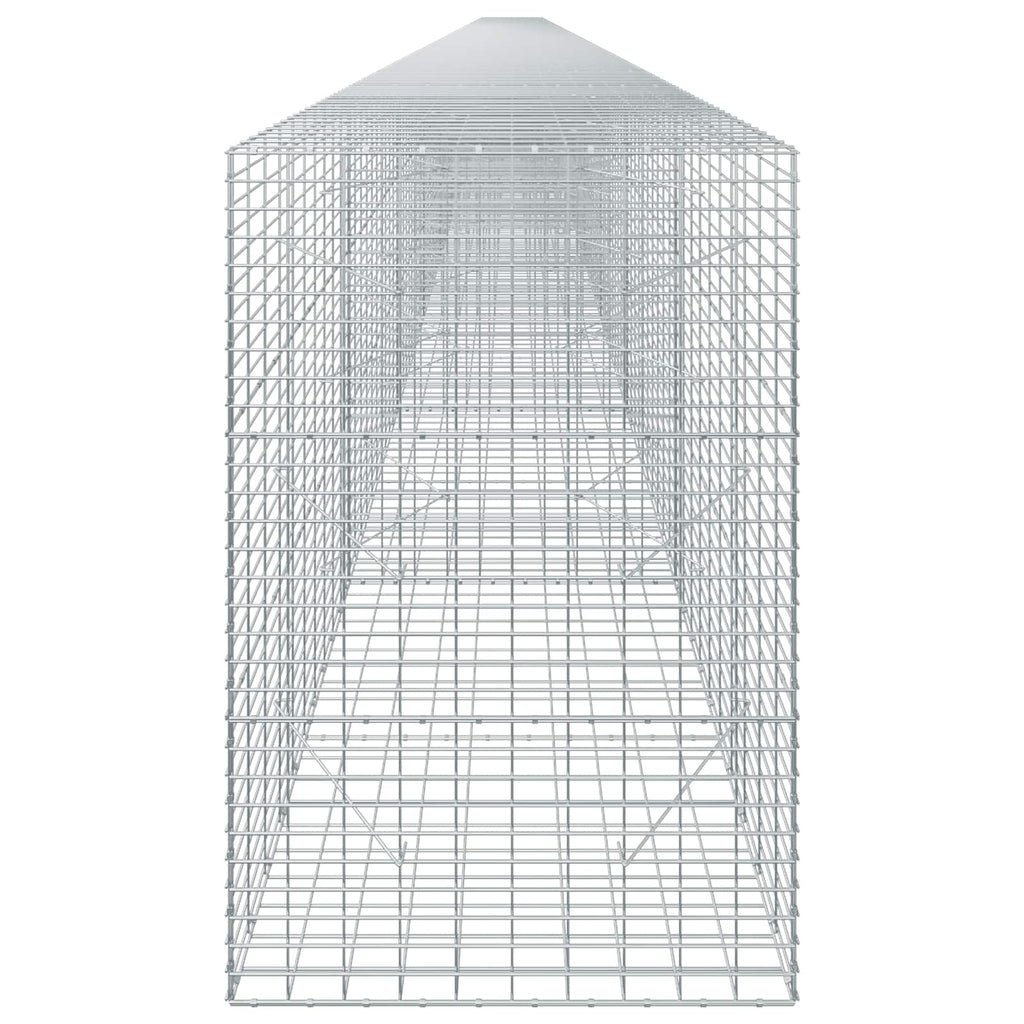 vidaXL Gabion z drutu 3,5 mm i siatką 5x10 cm 1150x100x150 cm