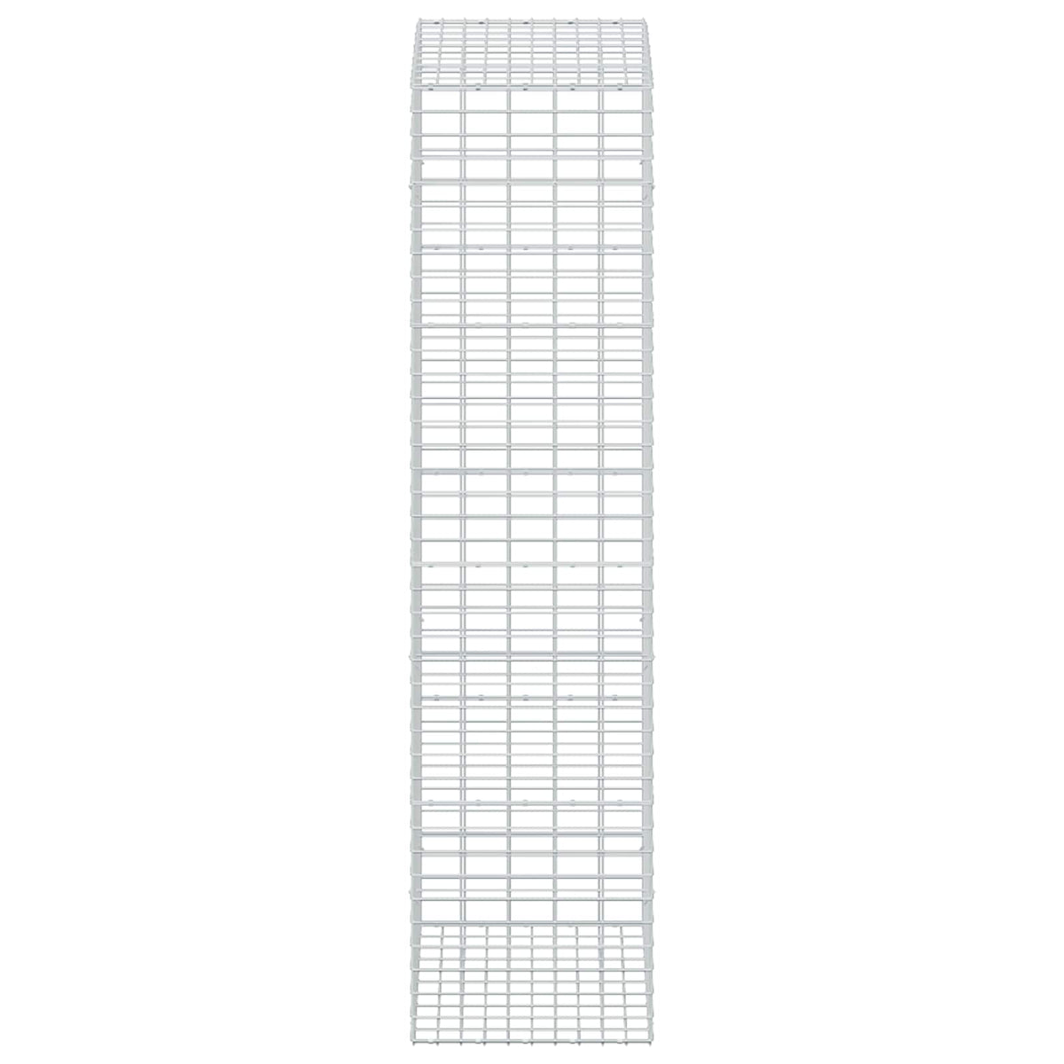vidaXL Gabion z drutu 3,5 mm i siatką 5x10 cm 50x100x200 cm