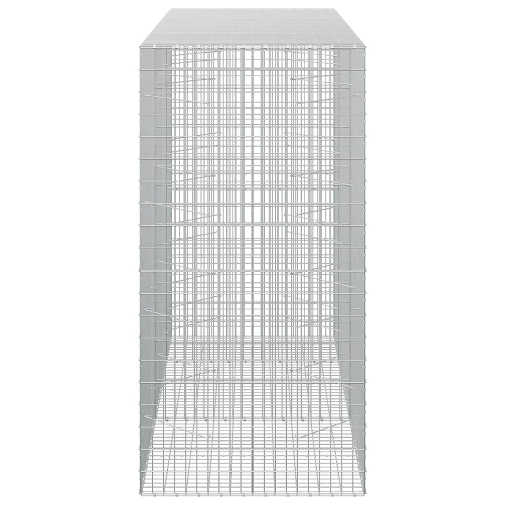 vidaXL Gabion z drutu 3,5 mm i siatką 5x10 cm 250x100x200 cm