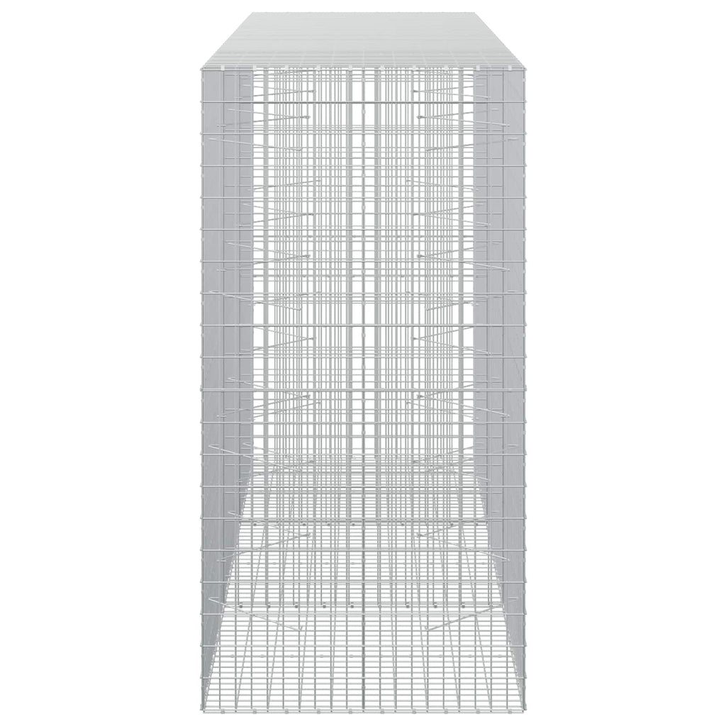 vidaXL Gabion z drutu 3,5 mm i siatką 5x10 cm 300x100x200 cm