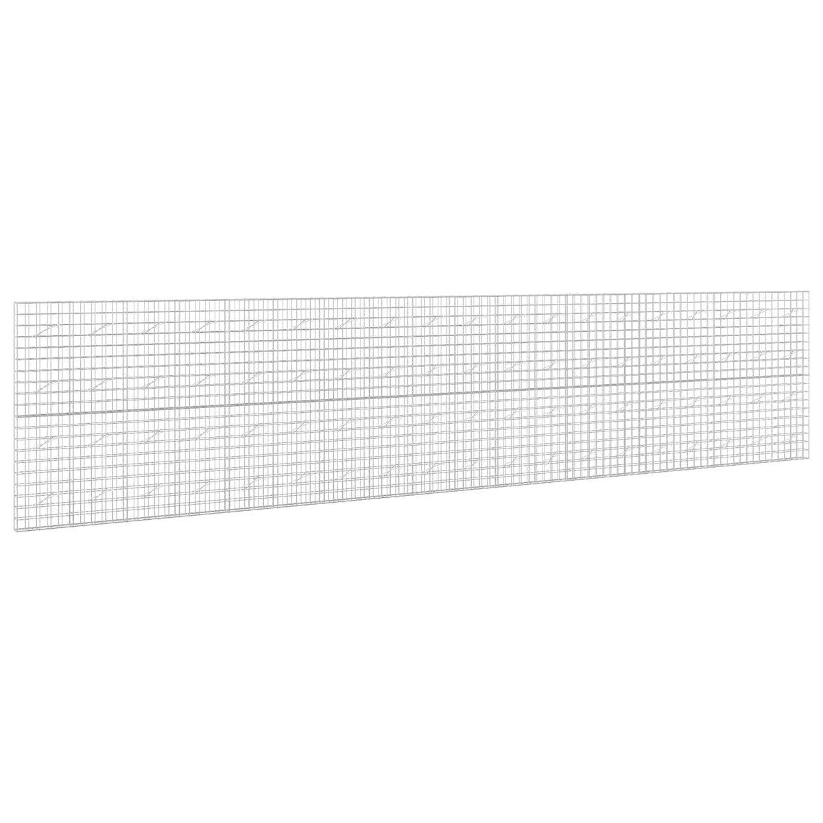 vidaXL Gabion z drutu 3,5 mm i siatką 10x10 cm 950x10x200 cm