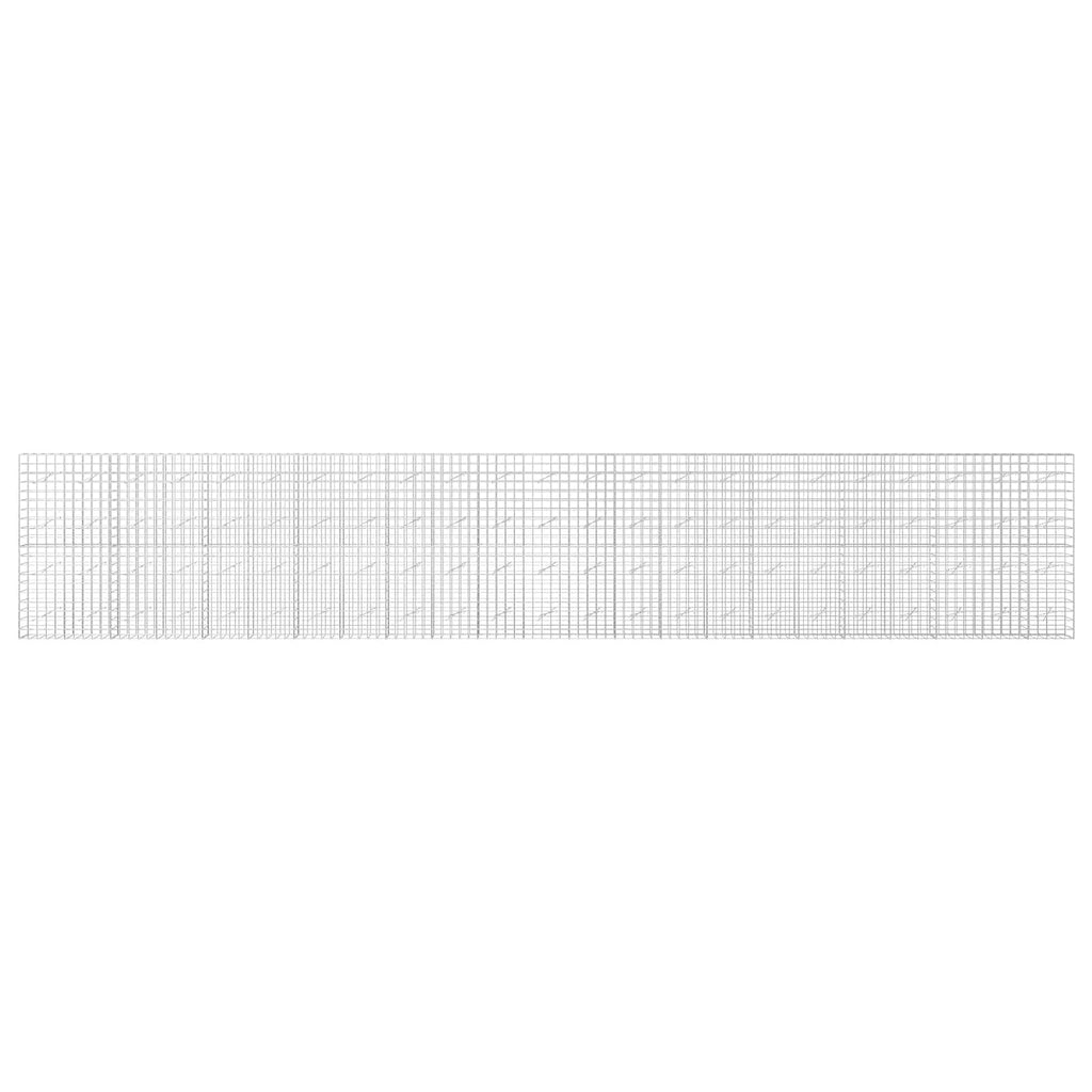 vidaXL Gabion z drutu 3,5 mm i siatką 10x10 cm 1150x10x200 cm
