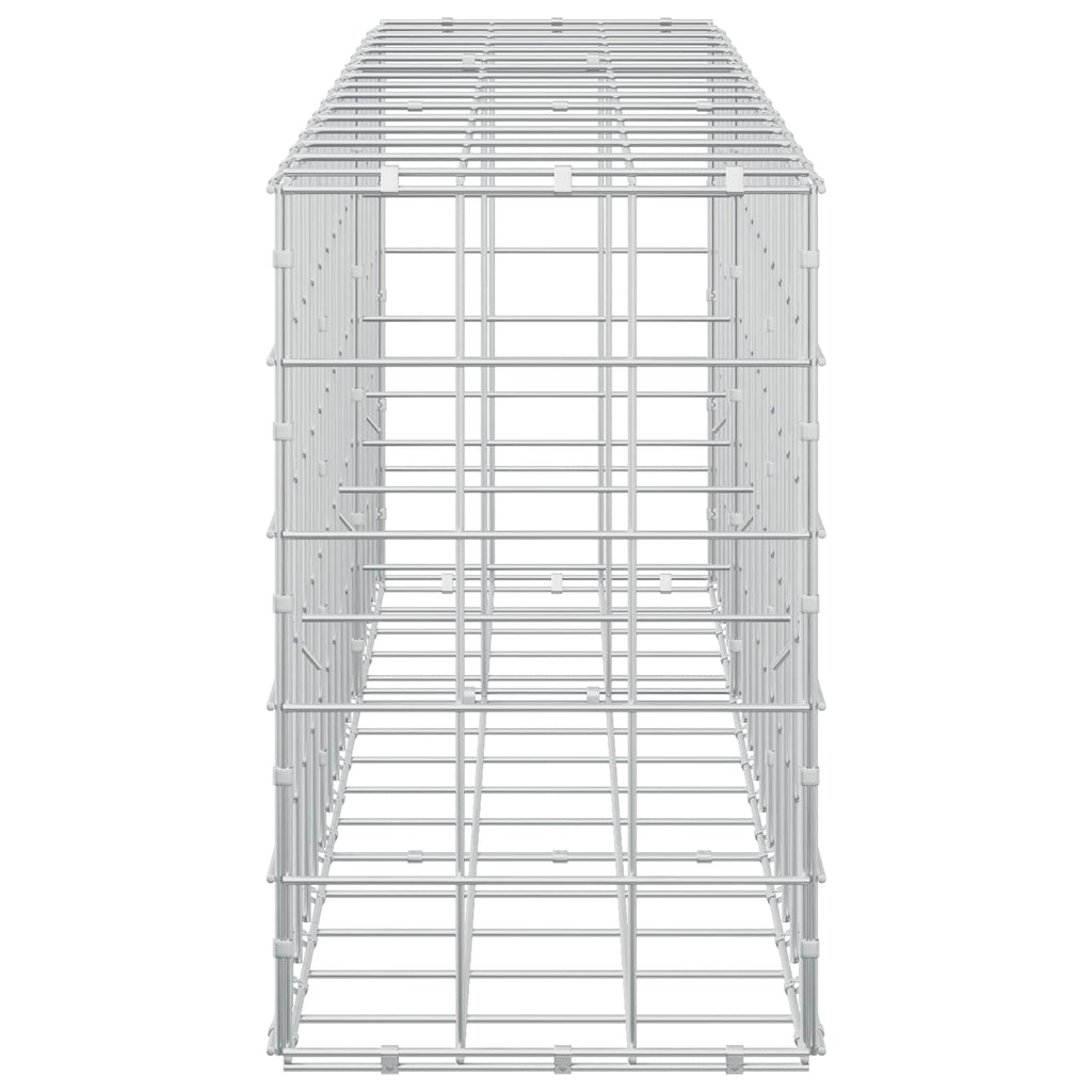 vidaXL Gabion z drutu 3,5 mm i siatką 10x10 cm 150x30x50 cm