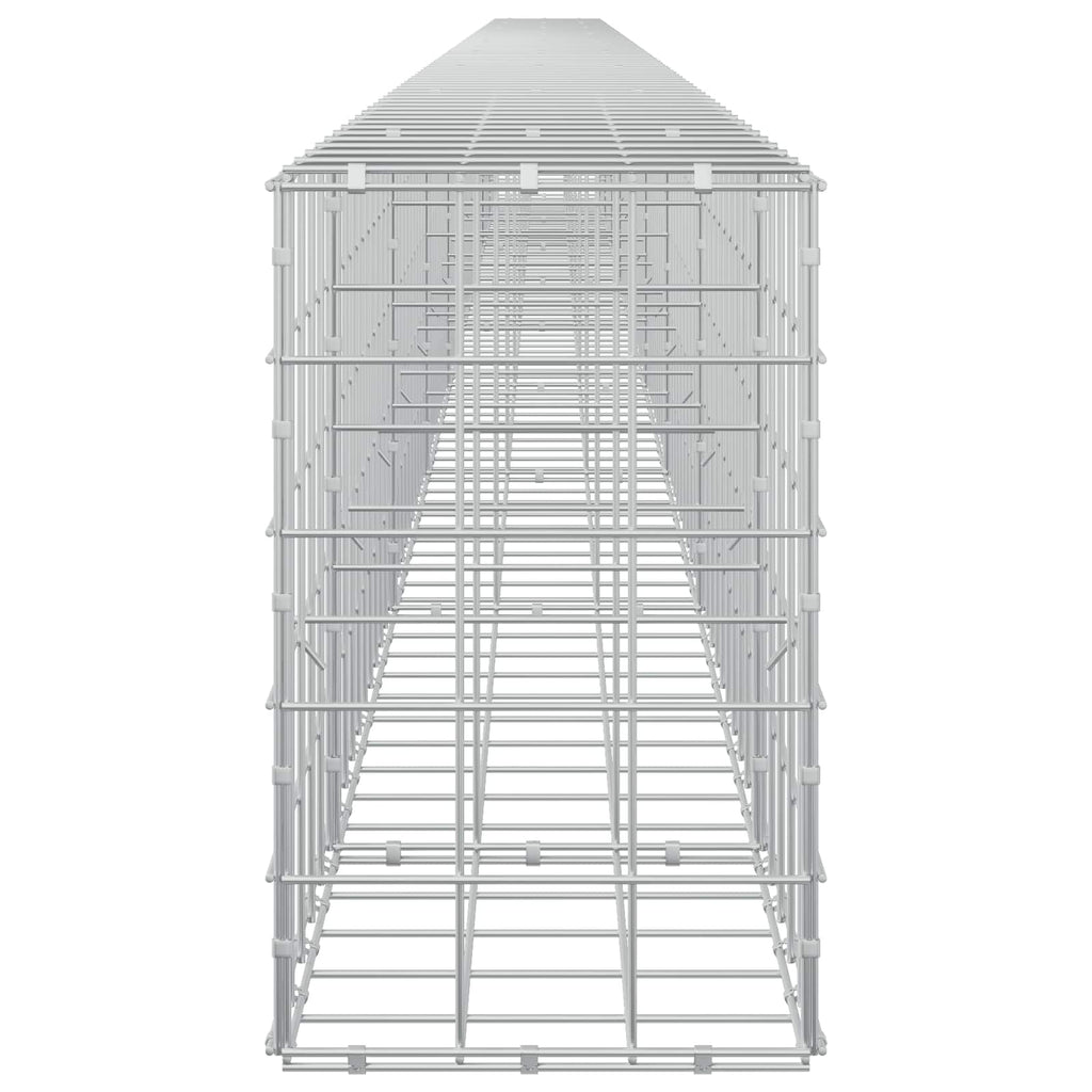 vidaXL Gabion z drutu 3,5 mm i siatką 10x10 cm 850x30x50 cm