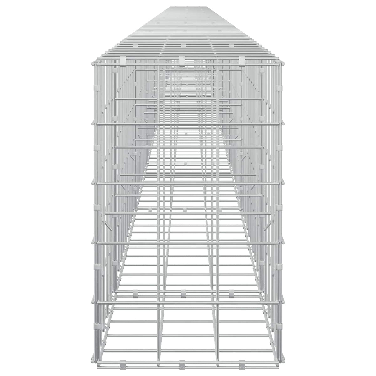vidaXL Gabion z drutu 3,5 mm i siatką 10x10 cm 850x30x50 cm